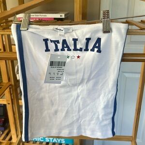 Subdued 	
Italia bandeau top